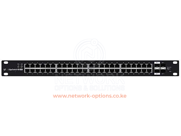 Ubiquiti EdgeSwitch ES-48-500W 48xGLAN, 2xSFP Ports, POE+ 500W