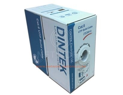 DINTEK PowerMAX500 CAT6 UTP PVC CABLE-GRAY