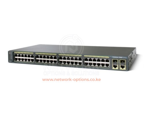 Cisco Catalyst Series Switches 2960-Plus 48PST-S 48 port Rack mountable access switch