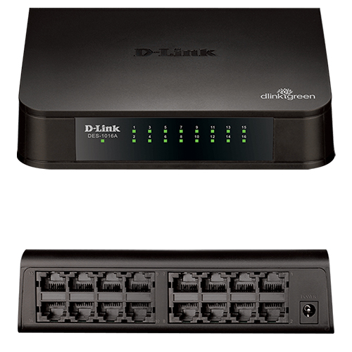 D-Link DES-1016A Desktop Switch