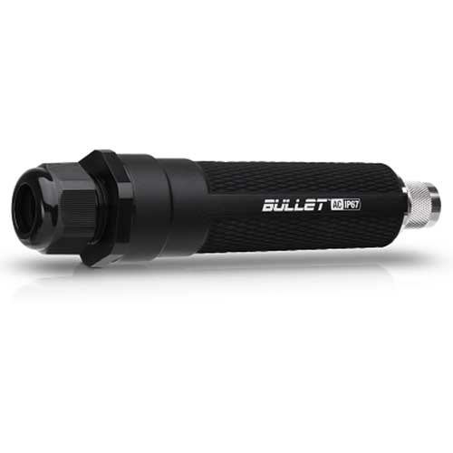 Ubiquiti BulletAC-IP67 airMAX AC Dual-Band Radio with Dedicated Wi-Fi Management