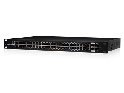 Ubiquiti EdgeSwitch ES-48-500W 48xGLAN, 2xSFP Ports, POE+ 500W