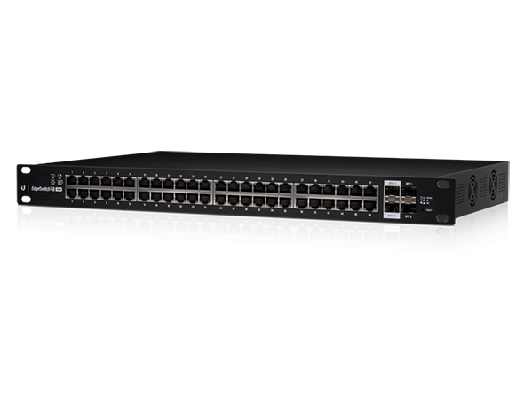 UBNT EdgeSwitch ES-48-750W - 48x GLAN, 2x SFP, 2x SFP+, POE+, 750W 3 UBNT EdgeSwitch ES-48-750W - 48x GLAN, 2x SFP, 2x SFP+, POE+, 750W